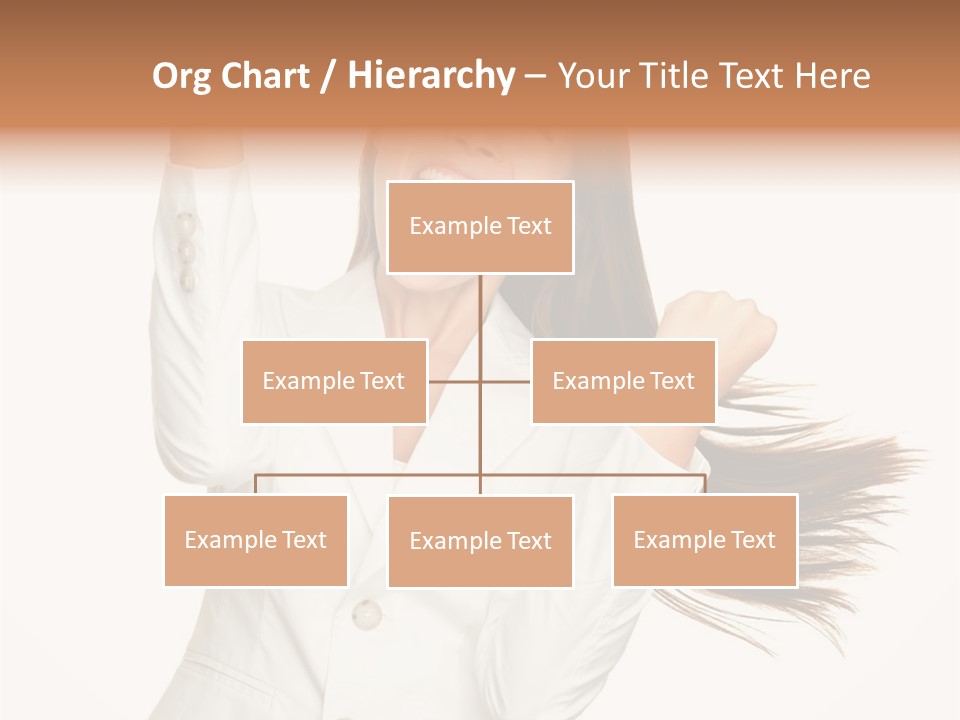 Face Happy Multiracial PowerPoint Template