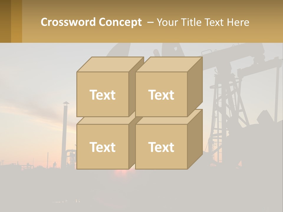 Machine Facility Tool PowerPoint Template