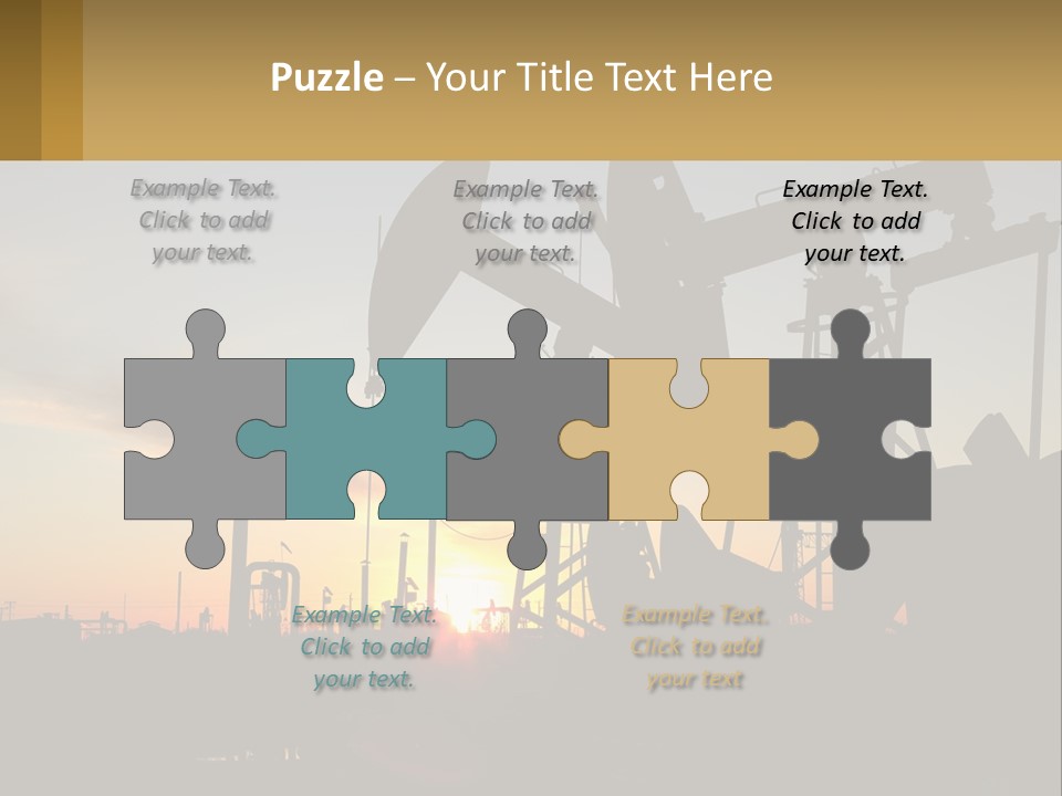 Machine Facility Tool PowerPoint Template