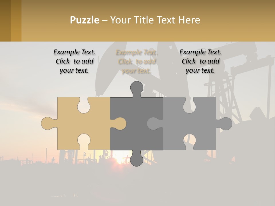 Machine Facility Tool PowerPoint Template