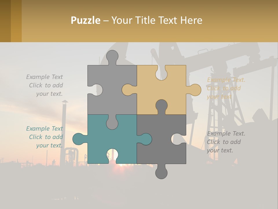 Machine Facility Tool PowerPoint Template