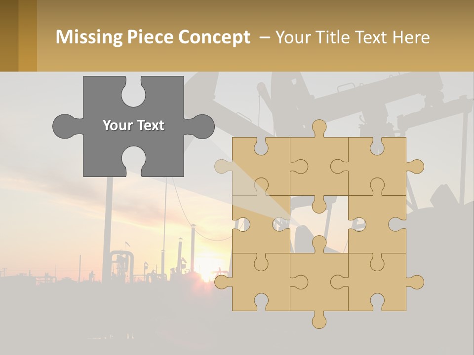 Machine Facility Tool PowerPoint Template
