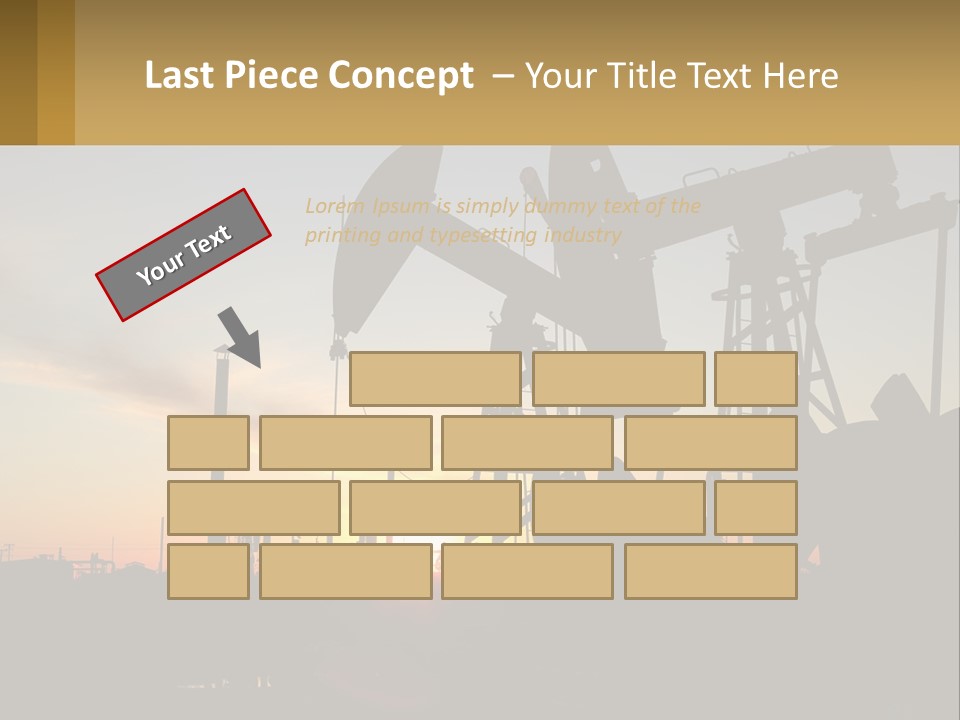 Machine Facility Tool PowerPoint Template