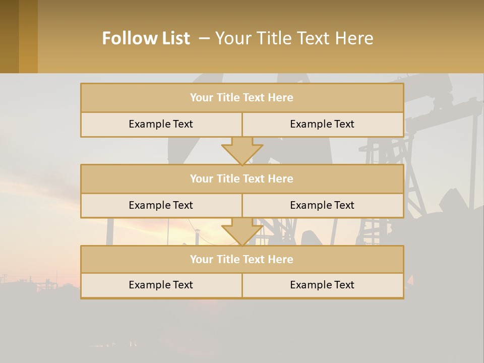 Machine Facility Tool PowerPoint Template