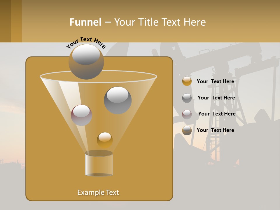 Machine Facility Tool PowerPoint Template