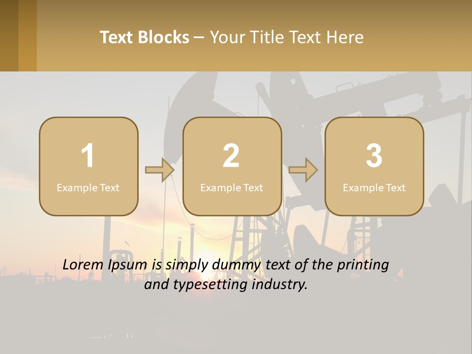 Machine Facility Tool PowerPoint Template