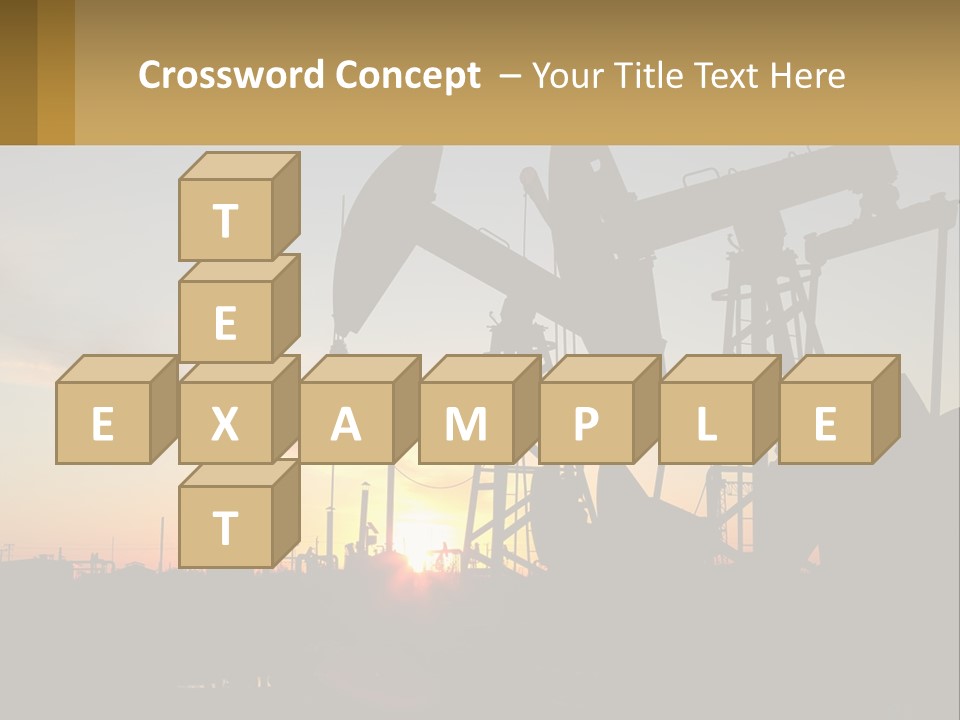 Machine Facility Tool PowerPoint Template
