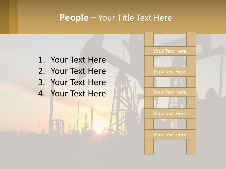 Machine Facility Tool PowerPoint Template