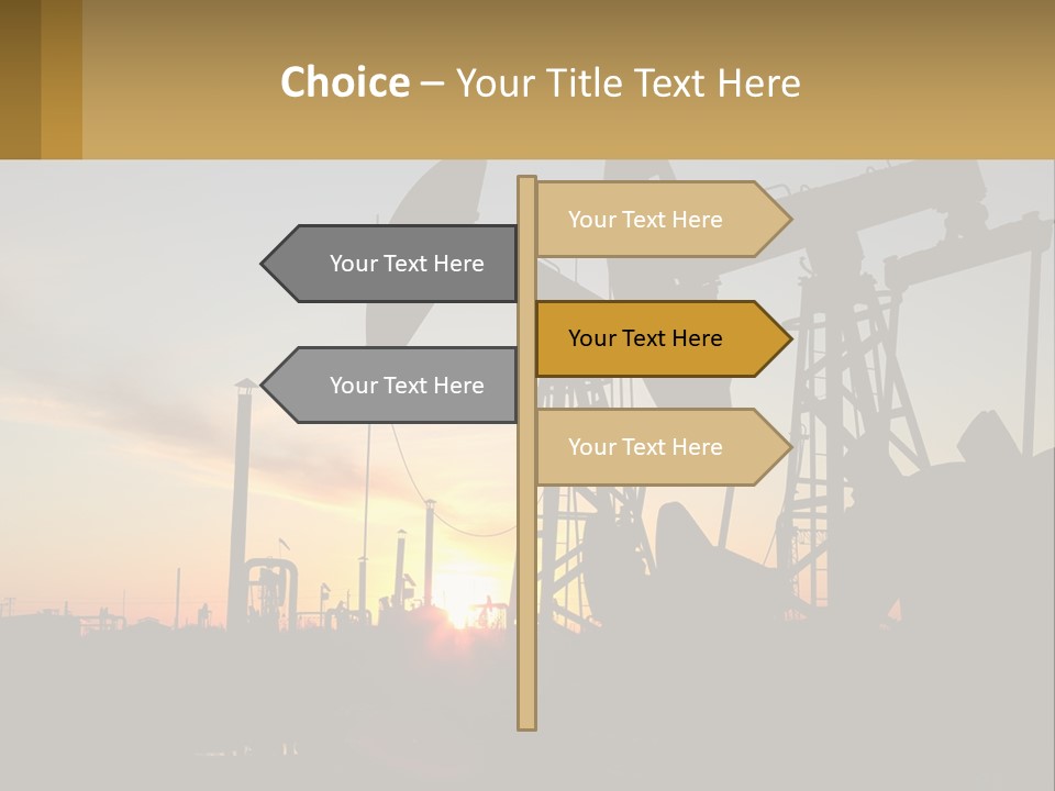 Machine Facility Tool PowerPoint Template
