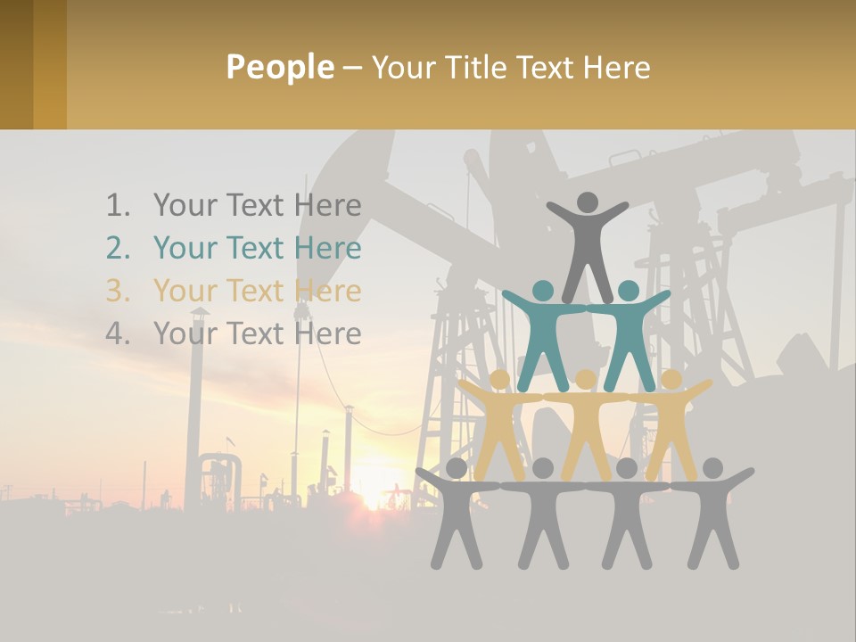 Machine Facility Tool PowerPoint Template