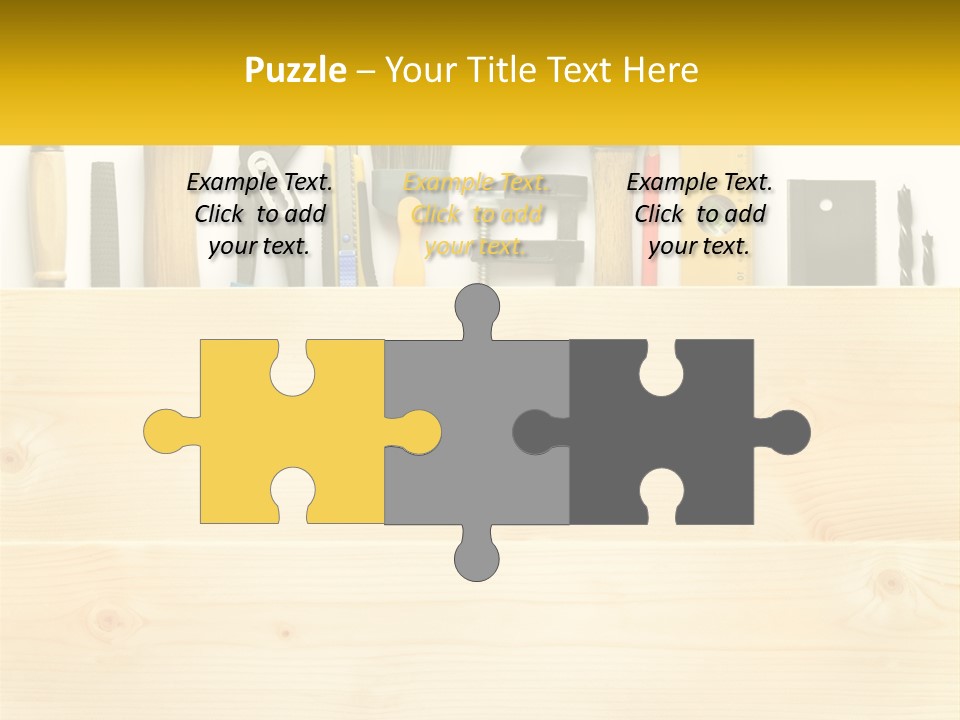 Renovation Manual Wooden PowerPoint Template