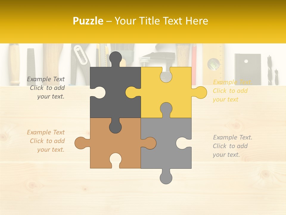 Renovation Manual Wooden PowerPoint Template