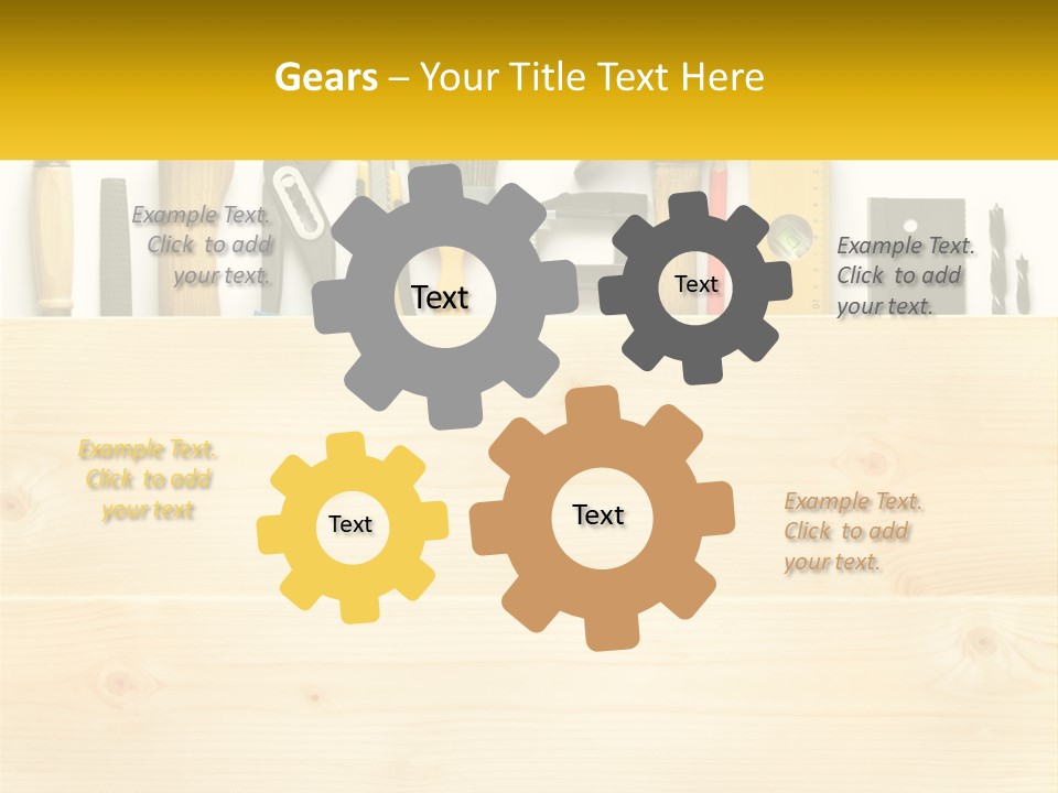 Renovation Manual Wooden PowerPoint Template