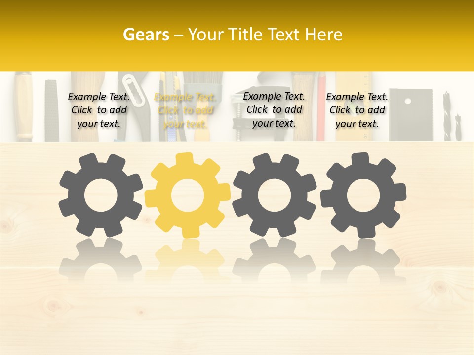 Renovation Manual Wooden PowerPoint Template