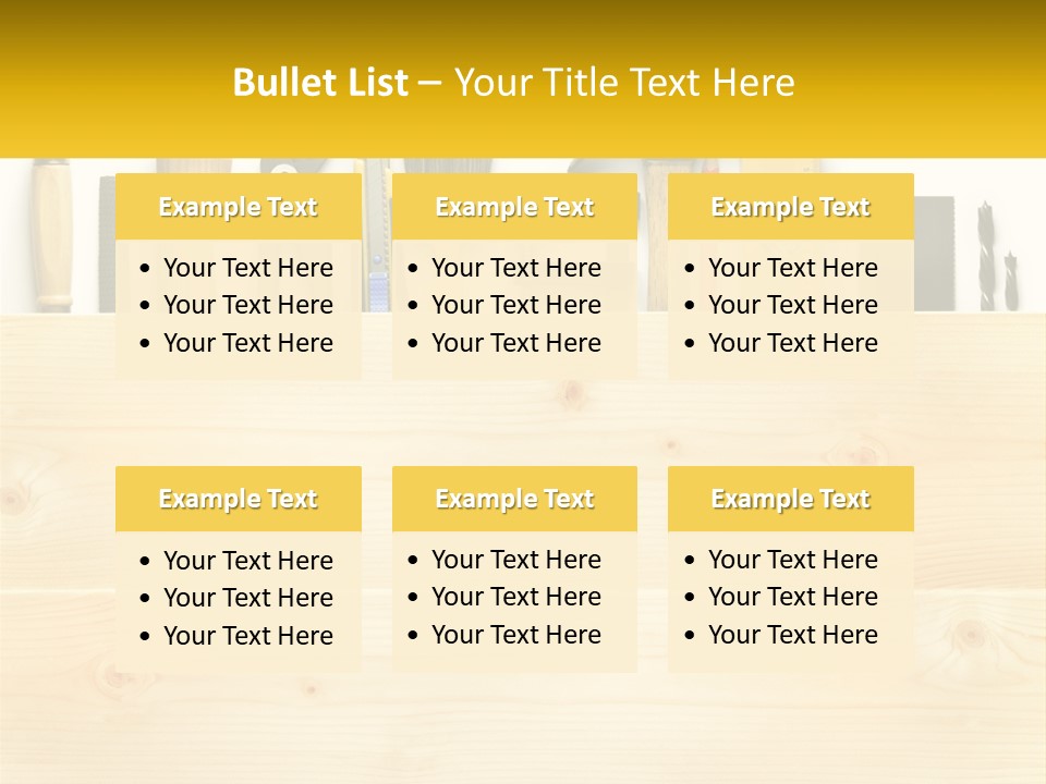 Renovation Manual Wooden PowerPoint Template