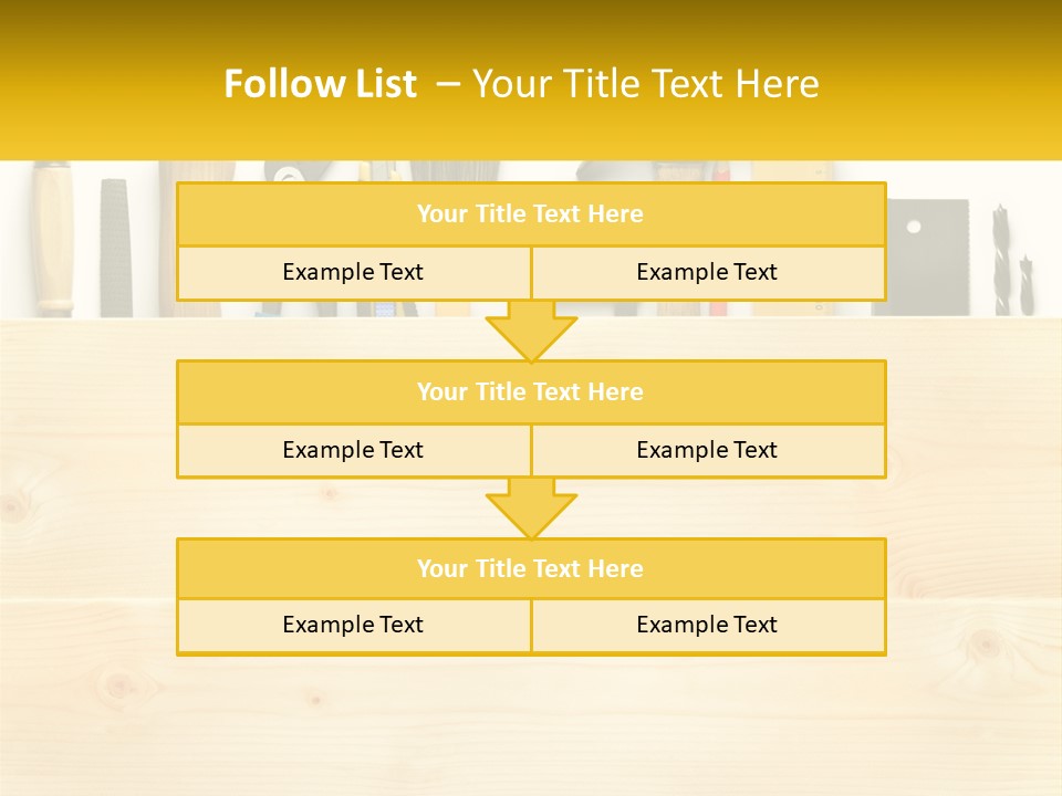 Renovation Manual Wooden PowerPoint Template