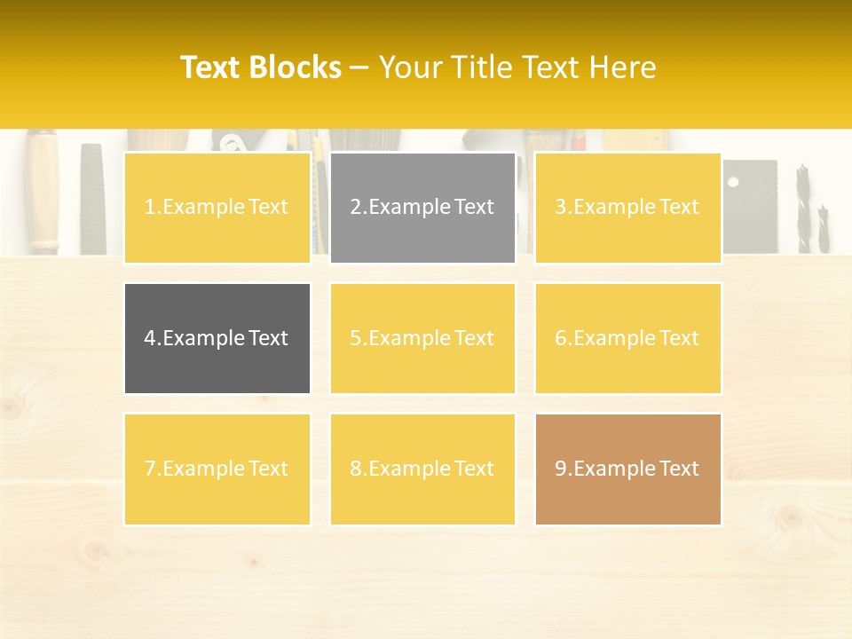 Renovation Manual Wooden PowerPoint Template