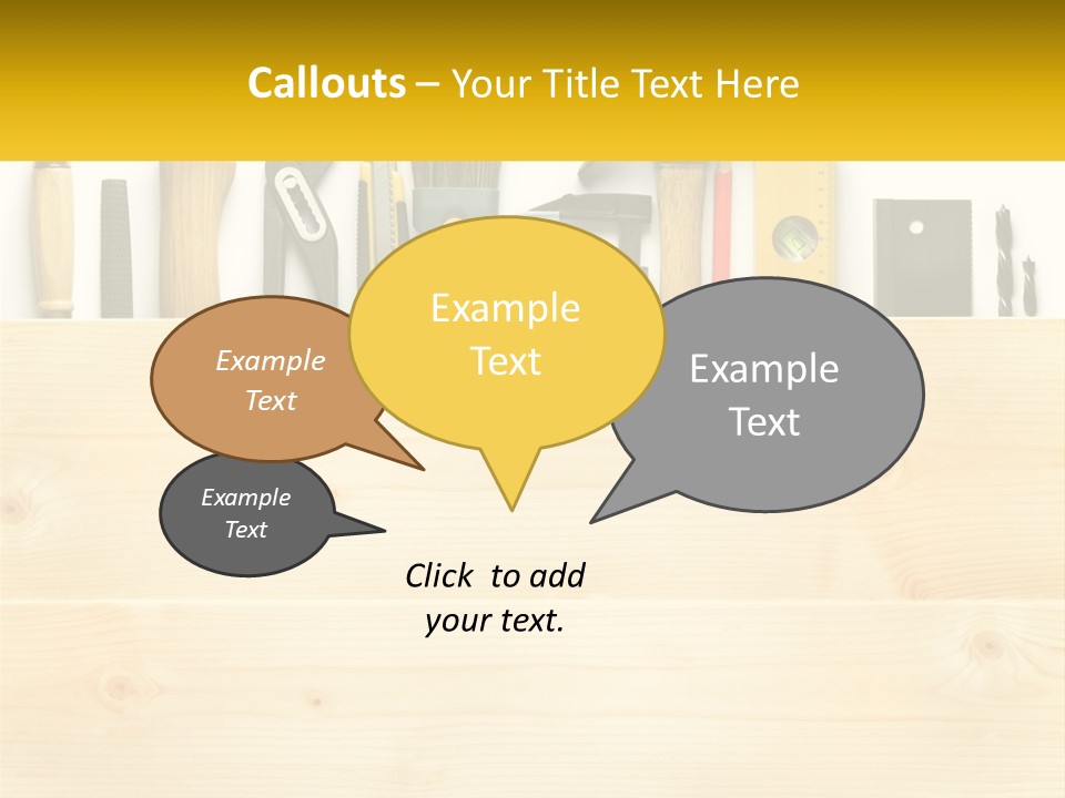 Renovation Manual Wooden PowerPoint Template
