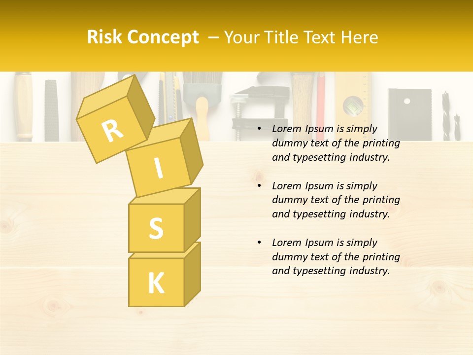 Renovation Manual Wooden PowerPoint Template