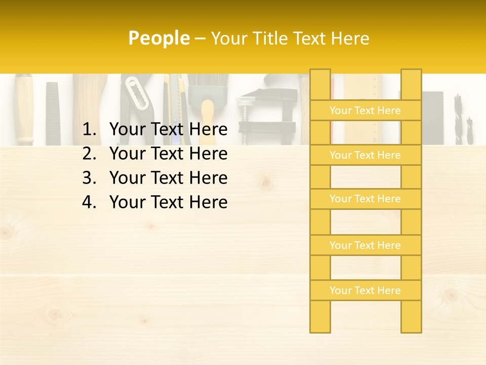 Renovation Manual Wooden PowerPoint Template