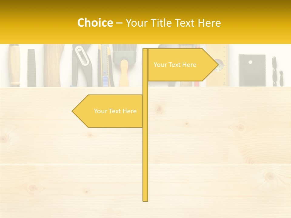 Renovation Manual Wooden PowerPoint Template