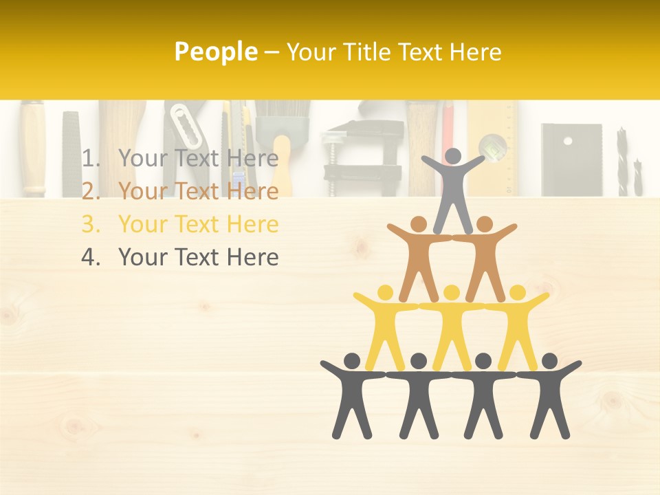 Renovation Manual Wooden PowerPoint Template