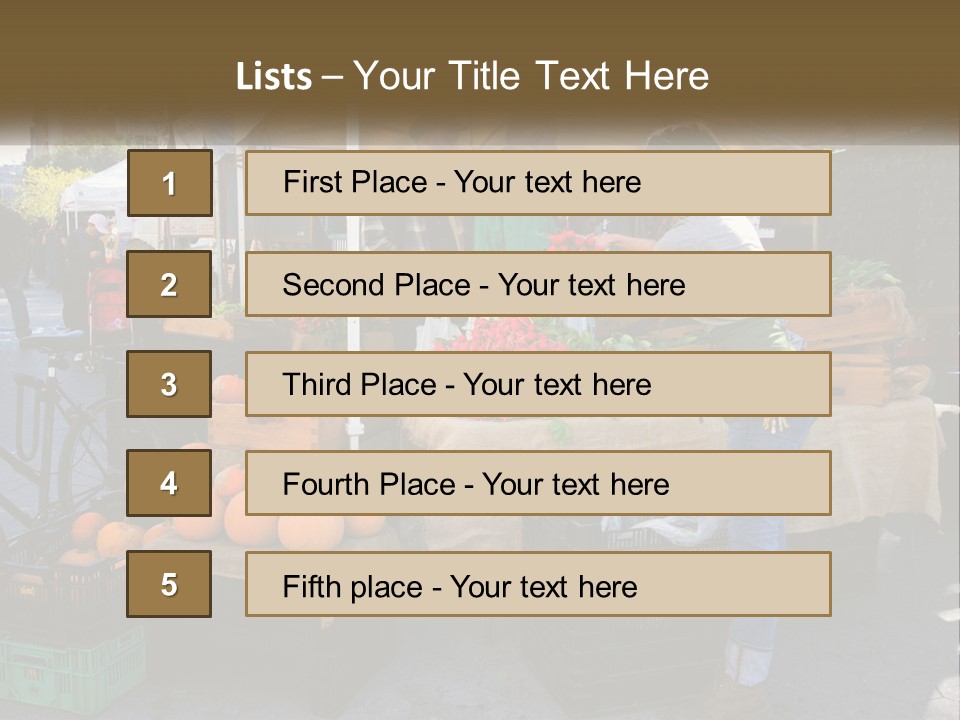 Juicy Raw Agriculture PowerPoint Template