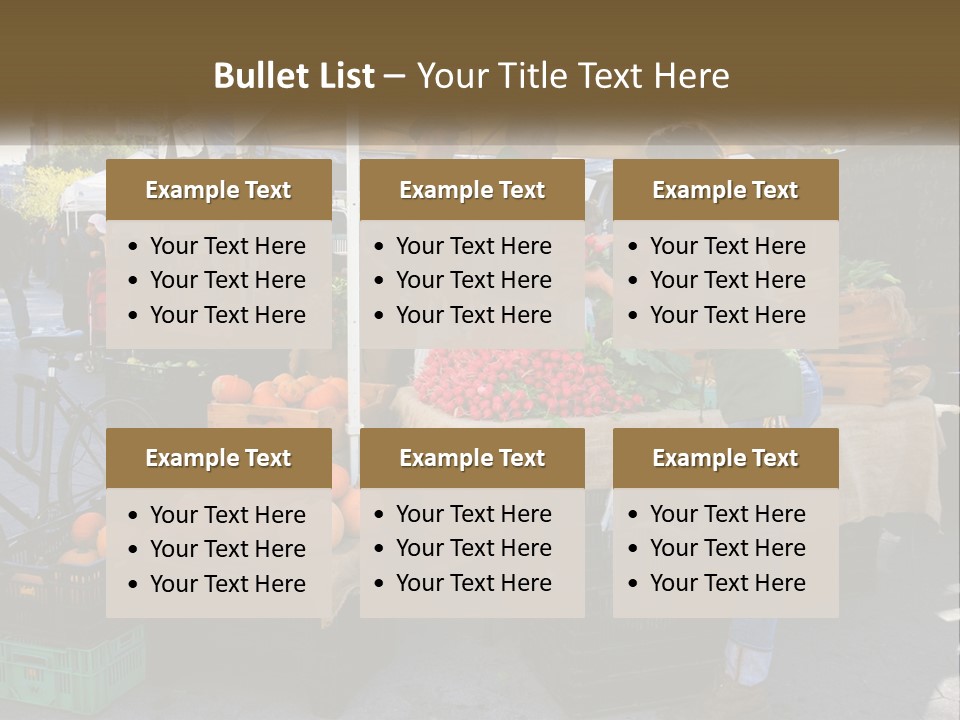 Juicy Raw Agriculture PowerPoint Template