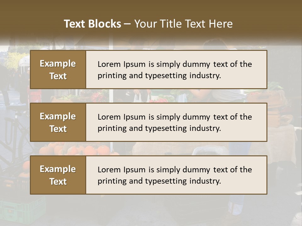 Juicy Raw Agriculture PowerPoint Template