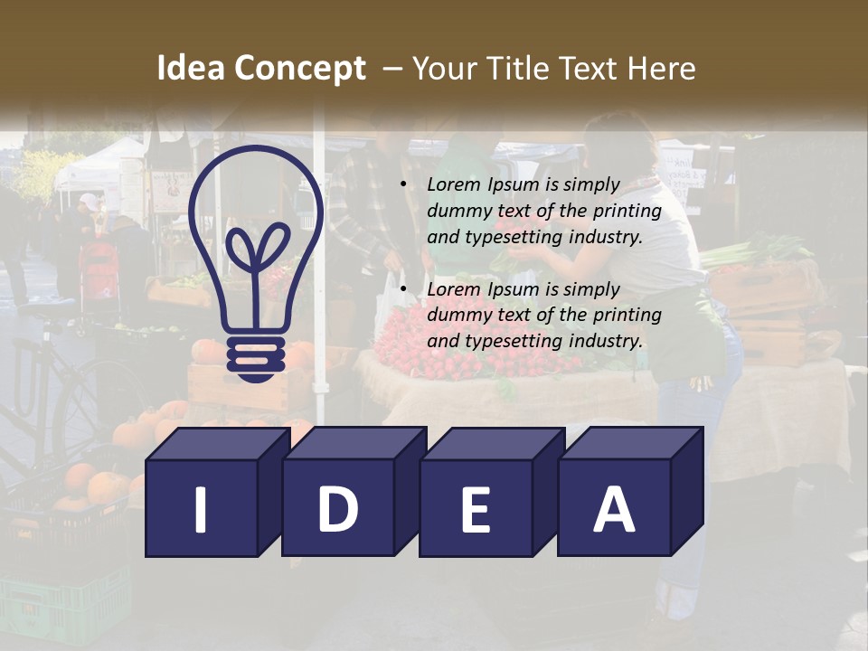 Juicy Raw Agriculture PowerPoint Template