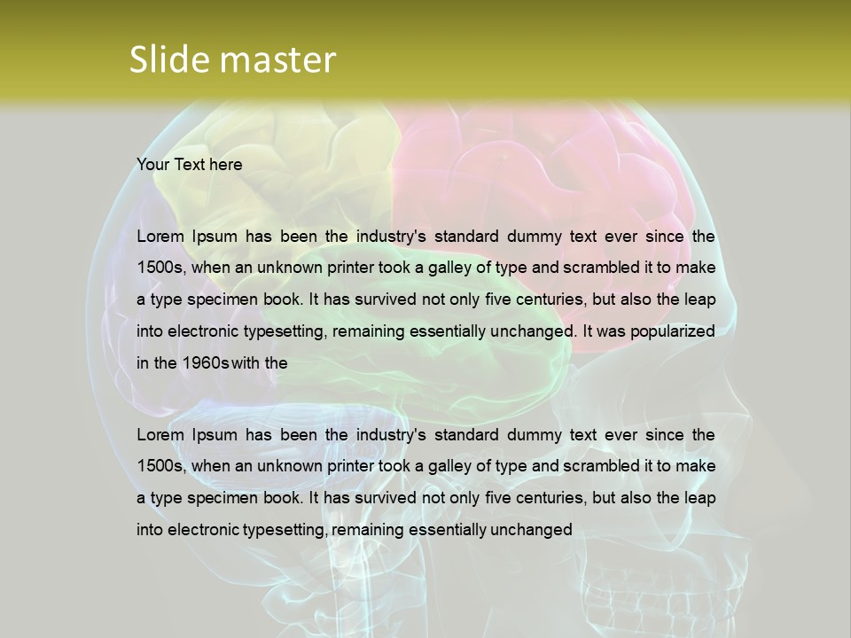 Medical Exam Technology Illustration PowerPoint Template