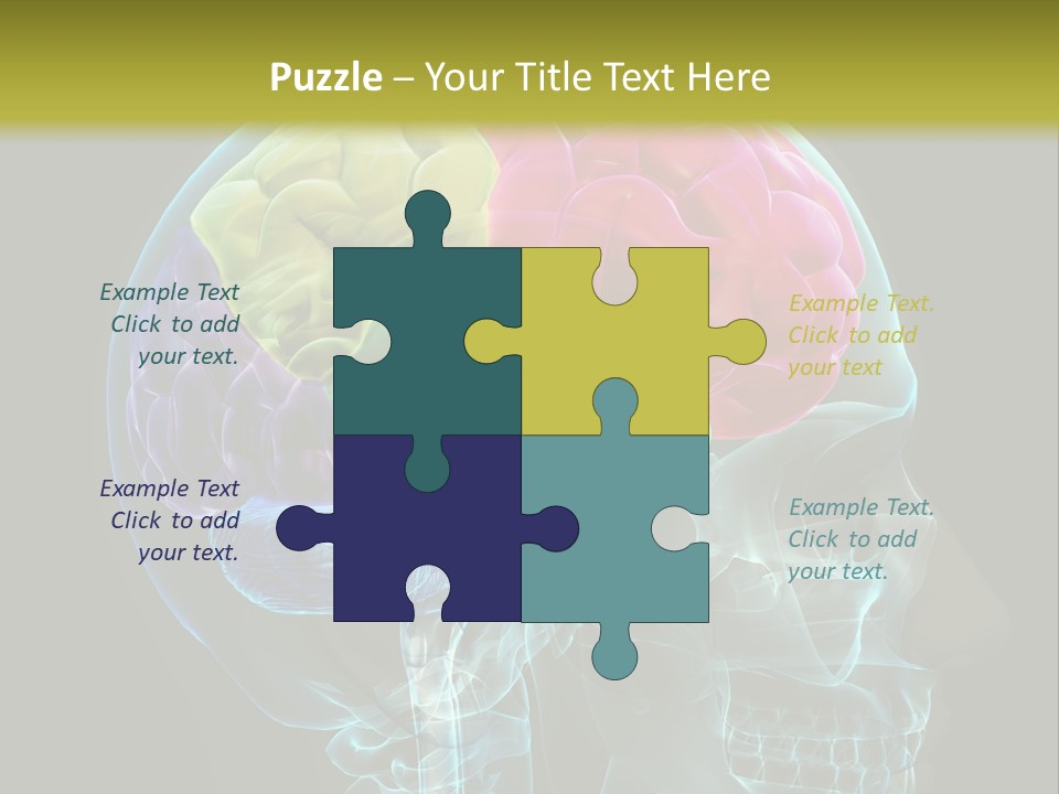 Medical Exam Technology Illustration PowerPoint Template