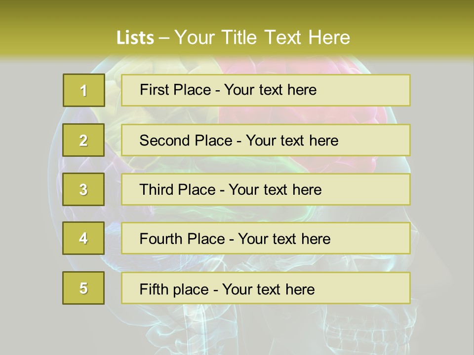Medical Exam Technology Illustration PowerPoint Template