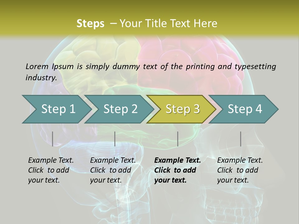 Medical Exam Technology Illustration PowerPoint Template