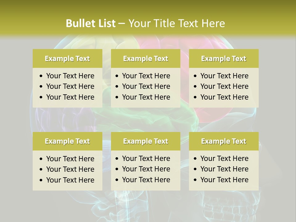 Medical Exam Technology Illustration PowerPoint Template