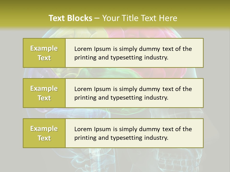 Medical Exam Technology Illustration PowerPoint Template