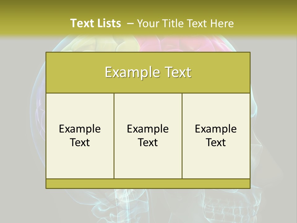 Medical Exam Technology Illustration PowerPoint Template