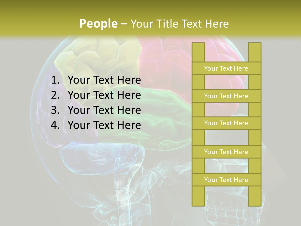 Medical Exam Technology Illustration PowerPoint Template