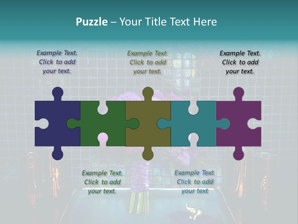 Ceremony Bouquet Person PowerPoint Template