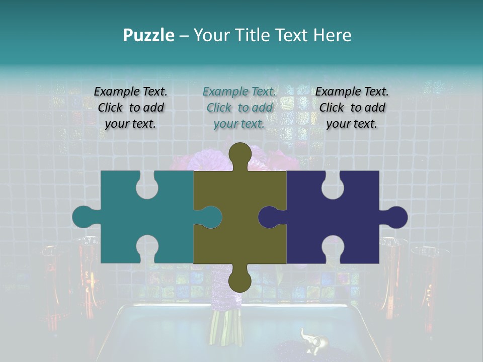 Ceremony Bouquet Person PowerPoint Template