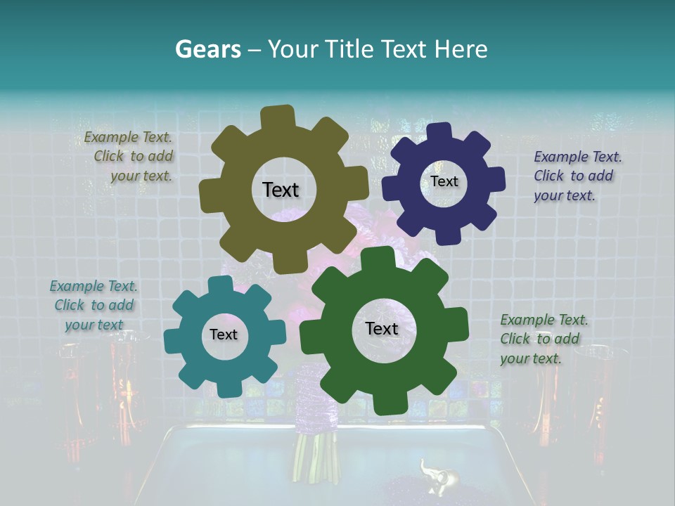 Ceremony Bouquet Person PowerPoint Template