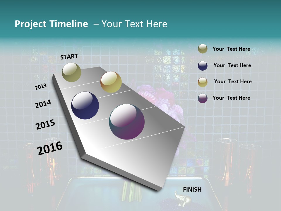 Ceremony Bouquet Person PowerPoint Template