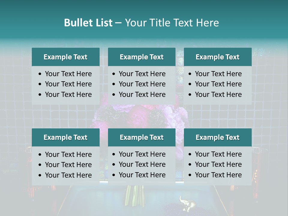 Ceremony Bouquet Person PowerPoint Template