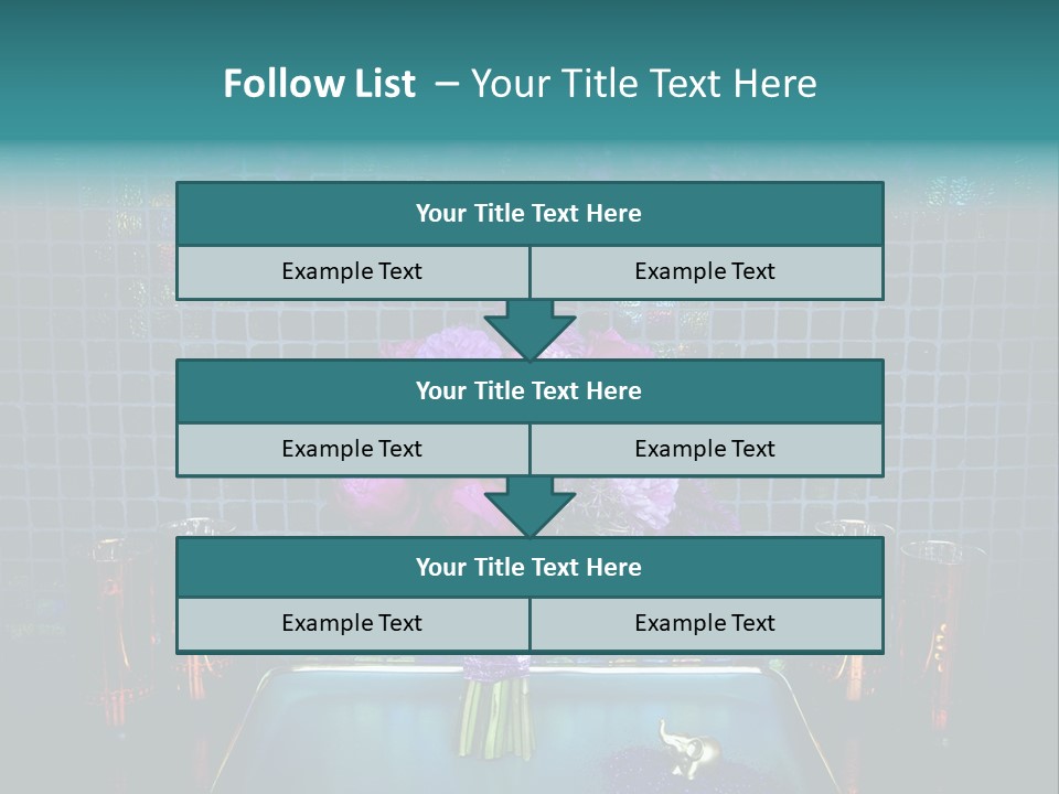 Ceremony Bouquet Person PowerPoint Template