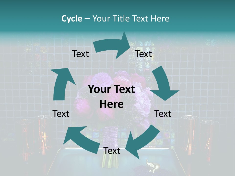 Ceremony Bouquet Person PowerPoint Template