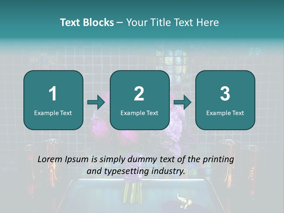 Ceremony Bouquet Person PowerPoint Template