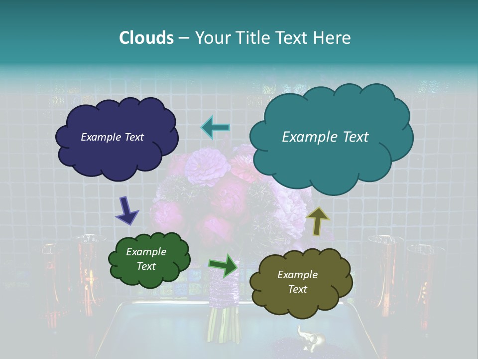 Ceremony Bouquet Person PowerPoint Template