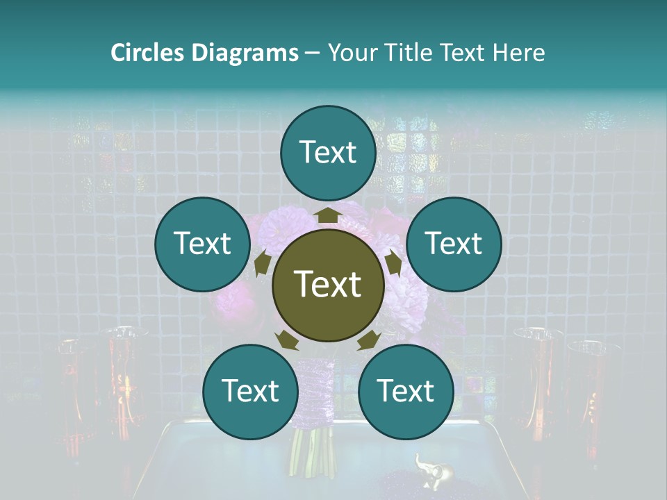 Ceremony Bouquet Person PowerPoint Template