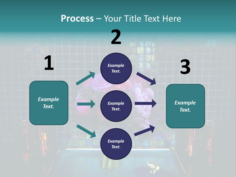Ceremony Bouquet Person PowerPoint Template