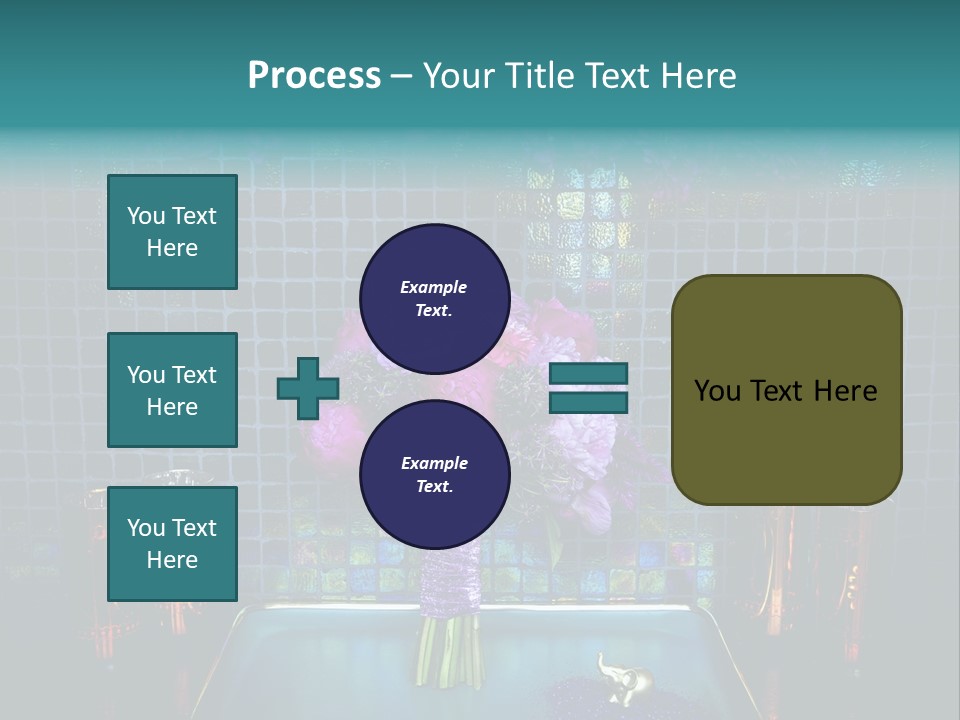 Ceremony Bouquet Person PowerPoint Template